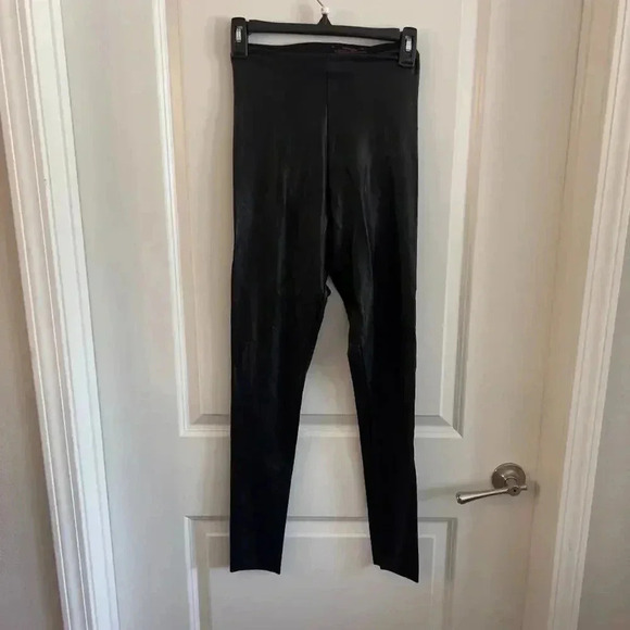 785 Commando Faux Leather Leggings Size Medium Color Black - Picture 2 of 5